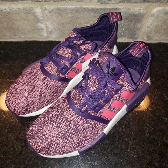Adidas NMD R1 shoes - size 7 women - pink - Picture 3 of 8